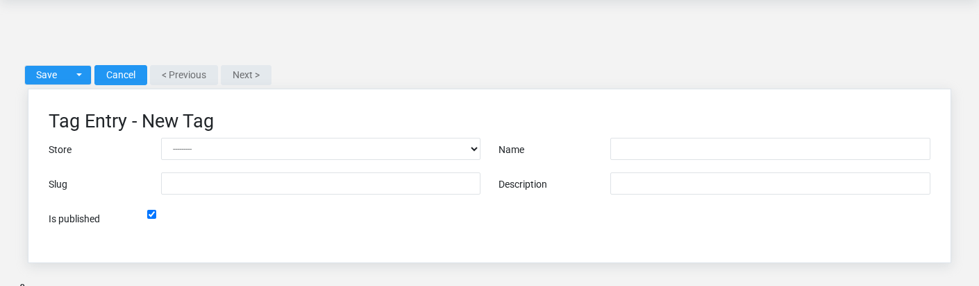 Brisk Tags create screen displayed with fictional documentation-demo data.